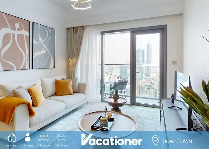 Burj Royale - Elegant Two Bedroom